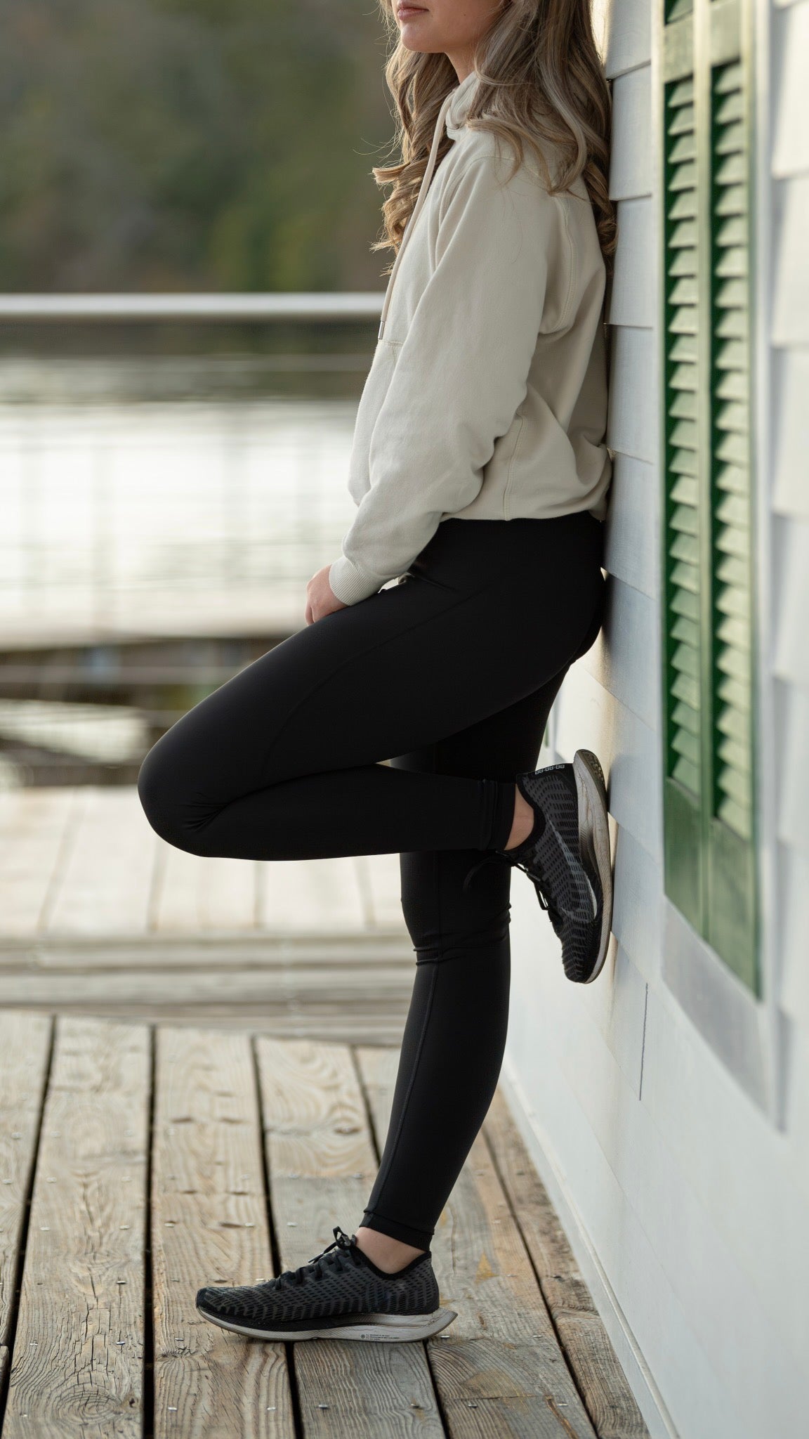 Satin Noir™ - High Rise Seamless Leggings 28"